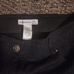 89th & Madison Charcoal Trousers